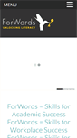 Mobile Screenshot of forwords.org